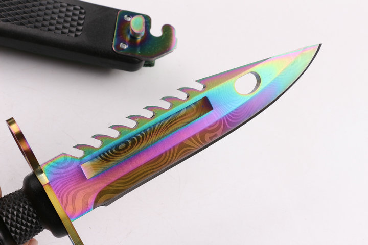 Upgraded version 95 colorful Titanium bayonet thorn UD404408